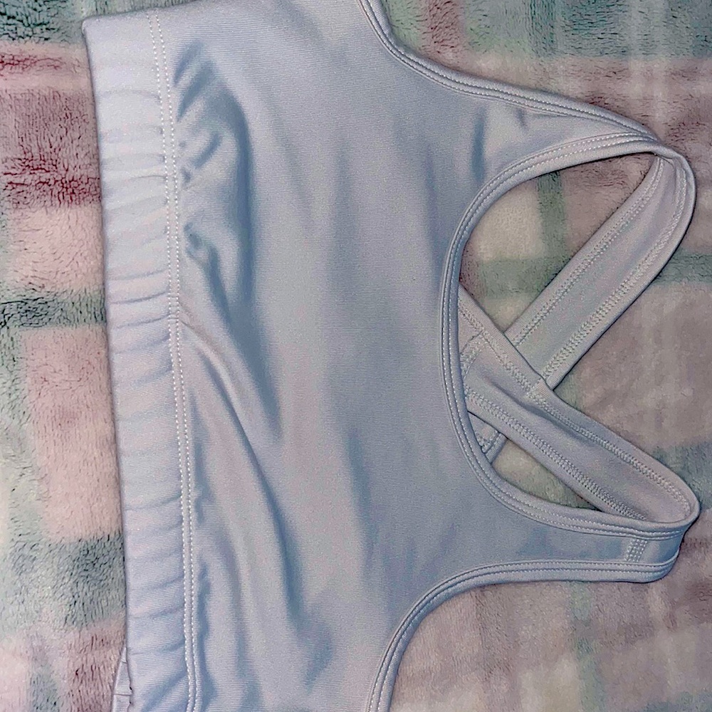 Kids size 7 white cute tank!!